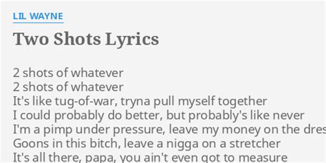 2 shots lyrics